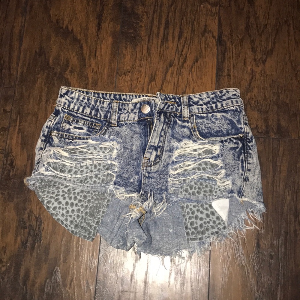 jean shorts
